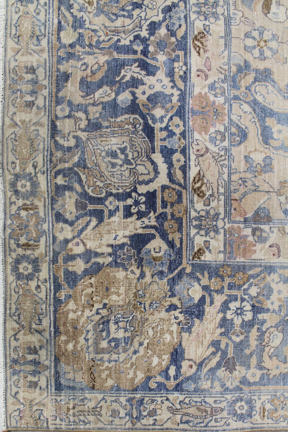 Antique Tabriz Handwoven Traditional Rug, J58783