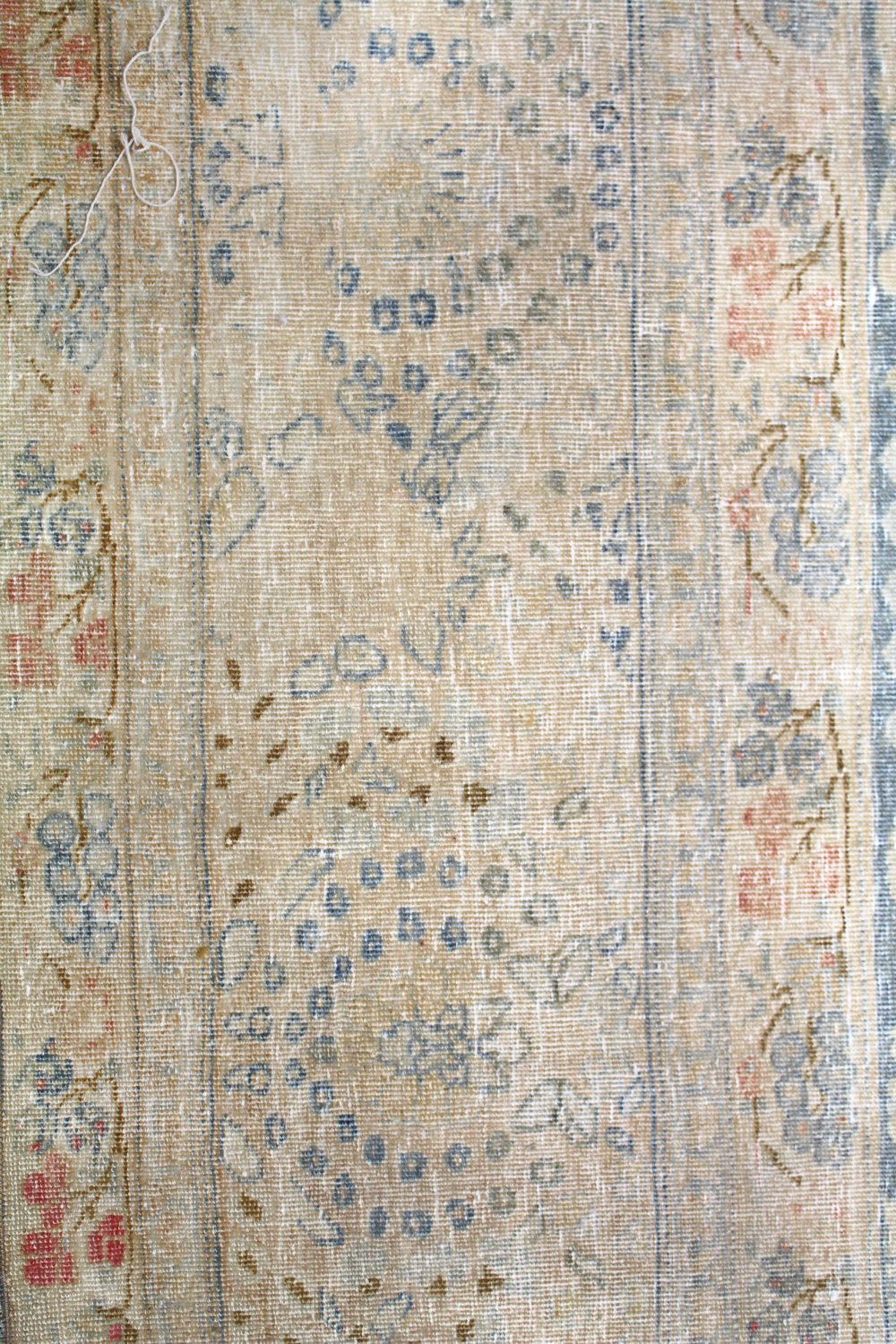 Vintage Tabriz Handwoven Traditional Rug, J58784