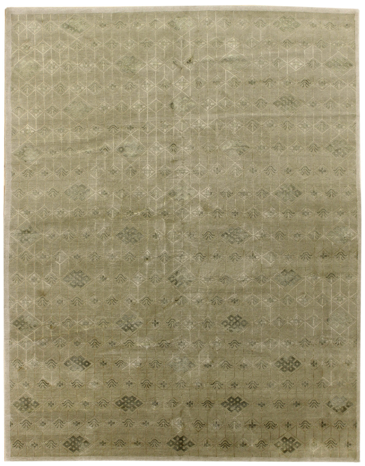 Endless Knots Handwoven Transitional Rug