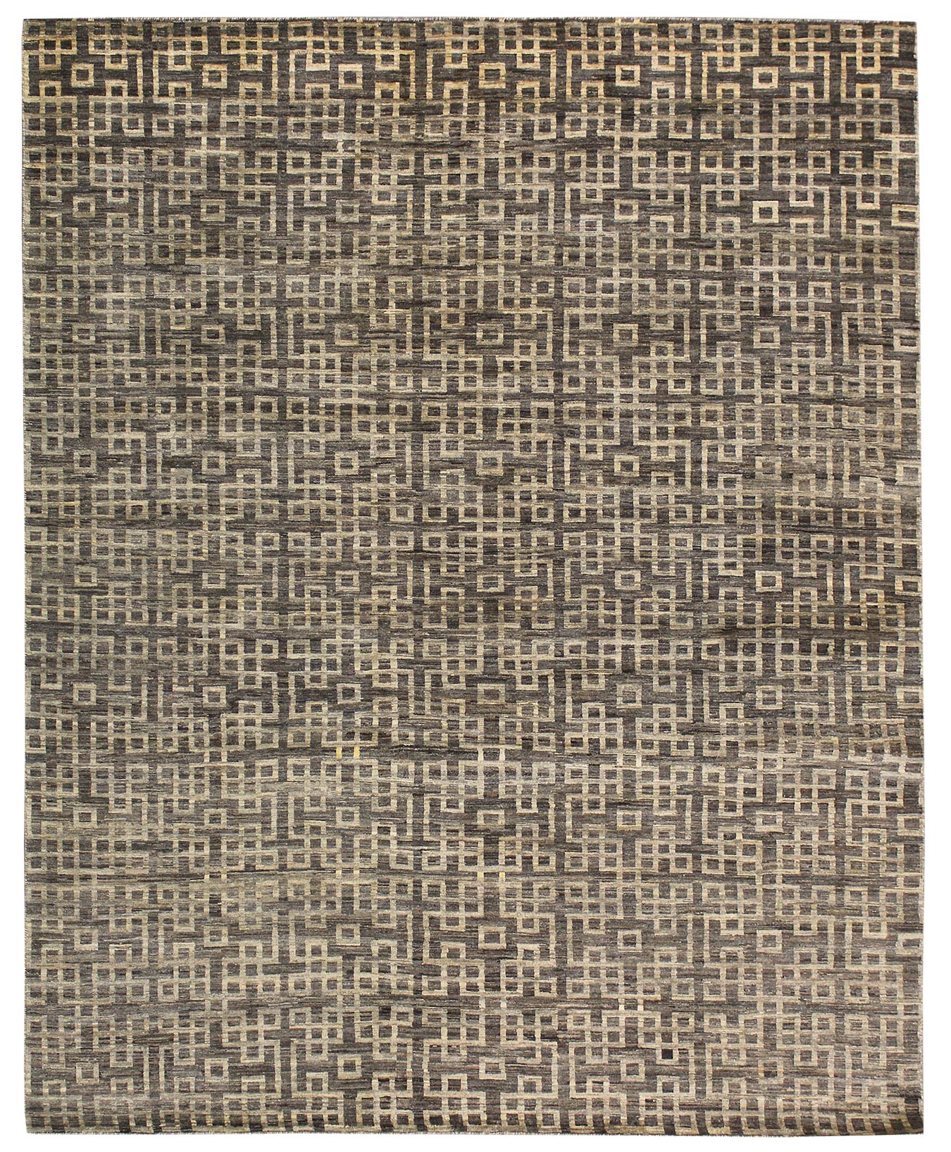 Greek Key Handwoven Transitional Rug | Landry & Arcari