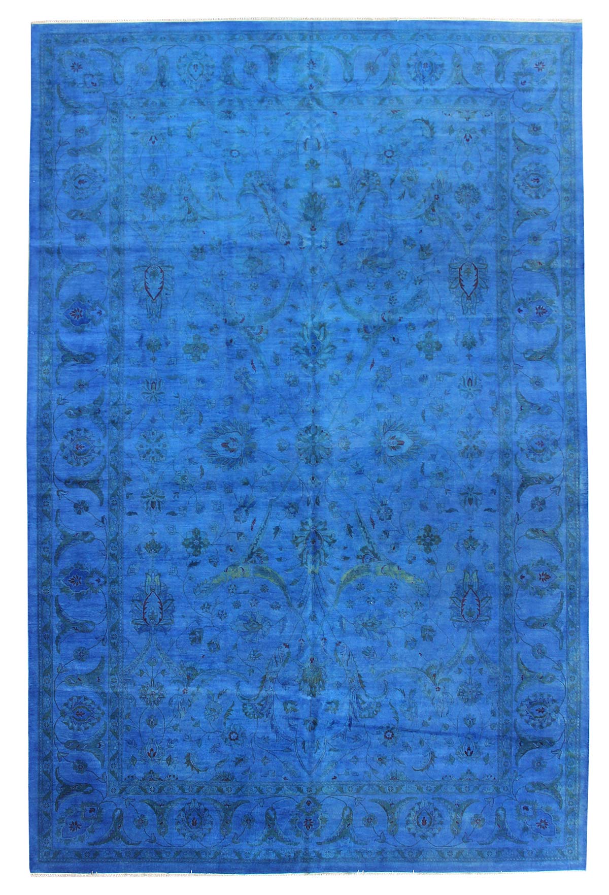 Isfahan Ardabel Handwoven Transitional Rug