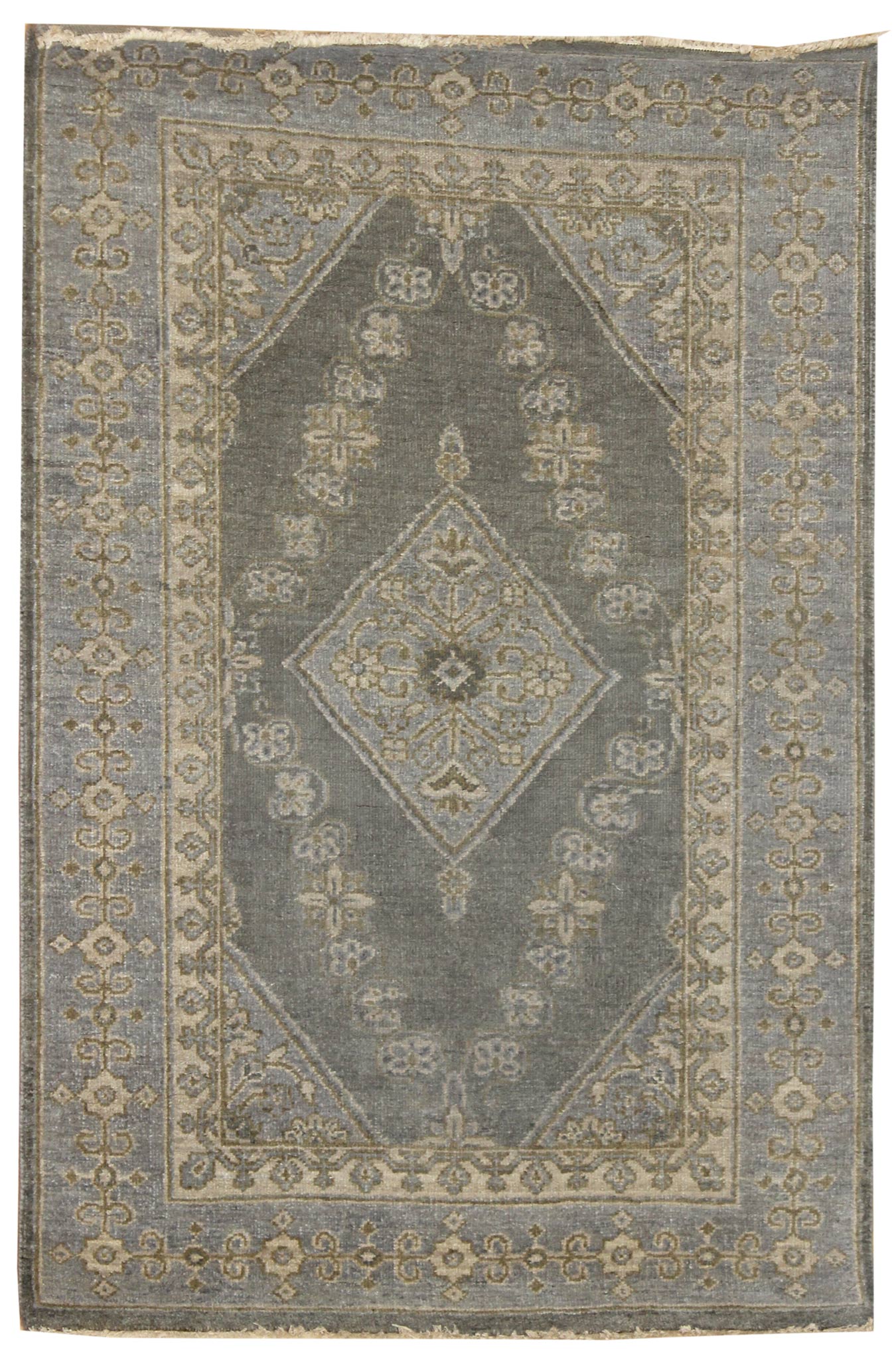 Lozenges Handwoven Transitional Rug