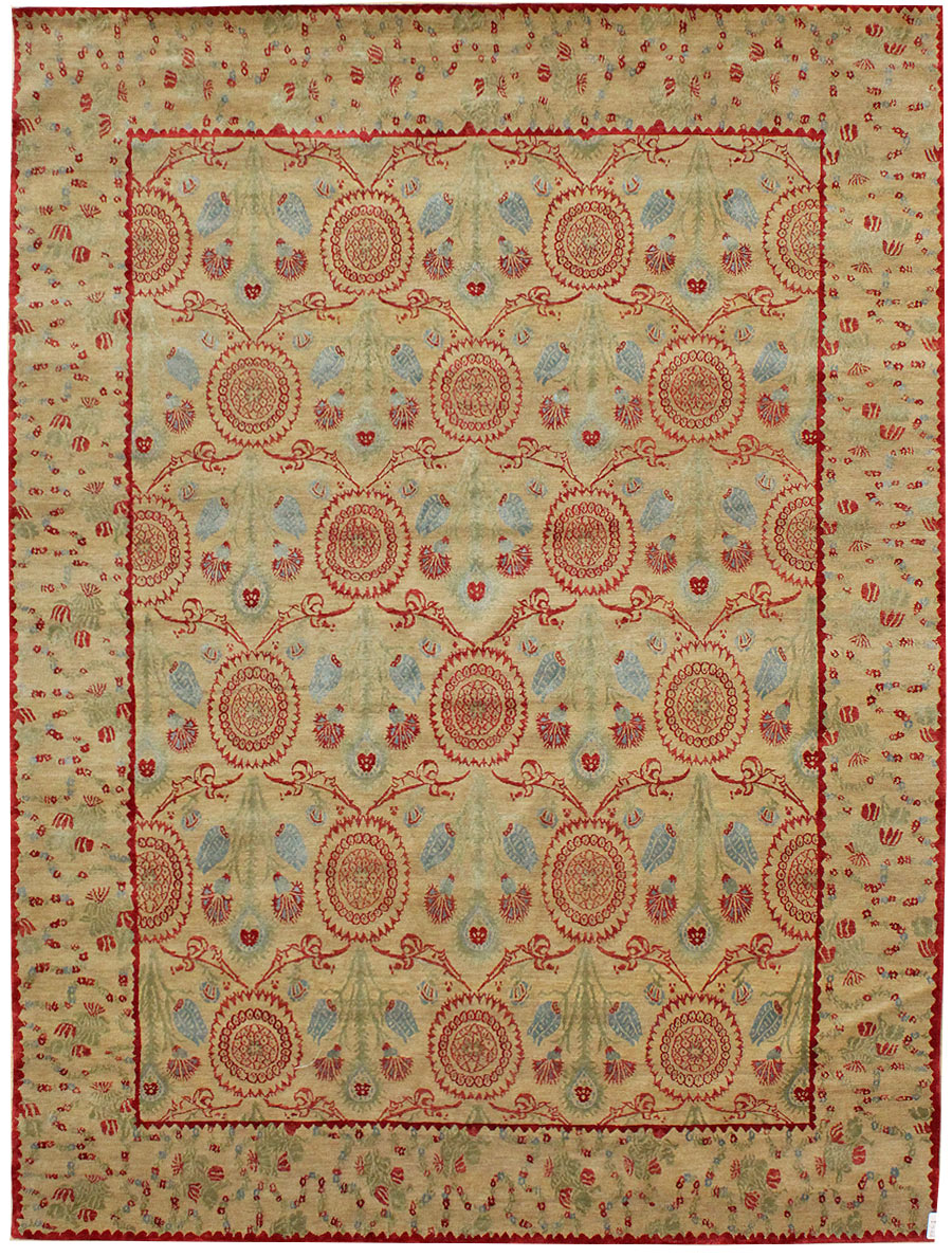 Tulips Handwoven Transitional Rug
