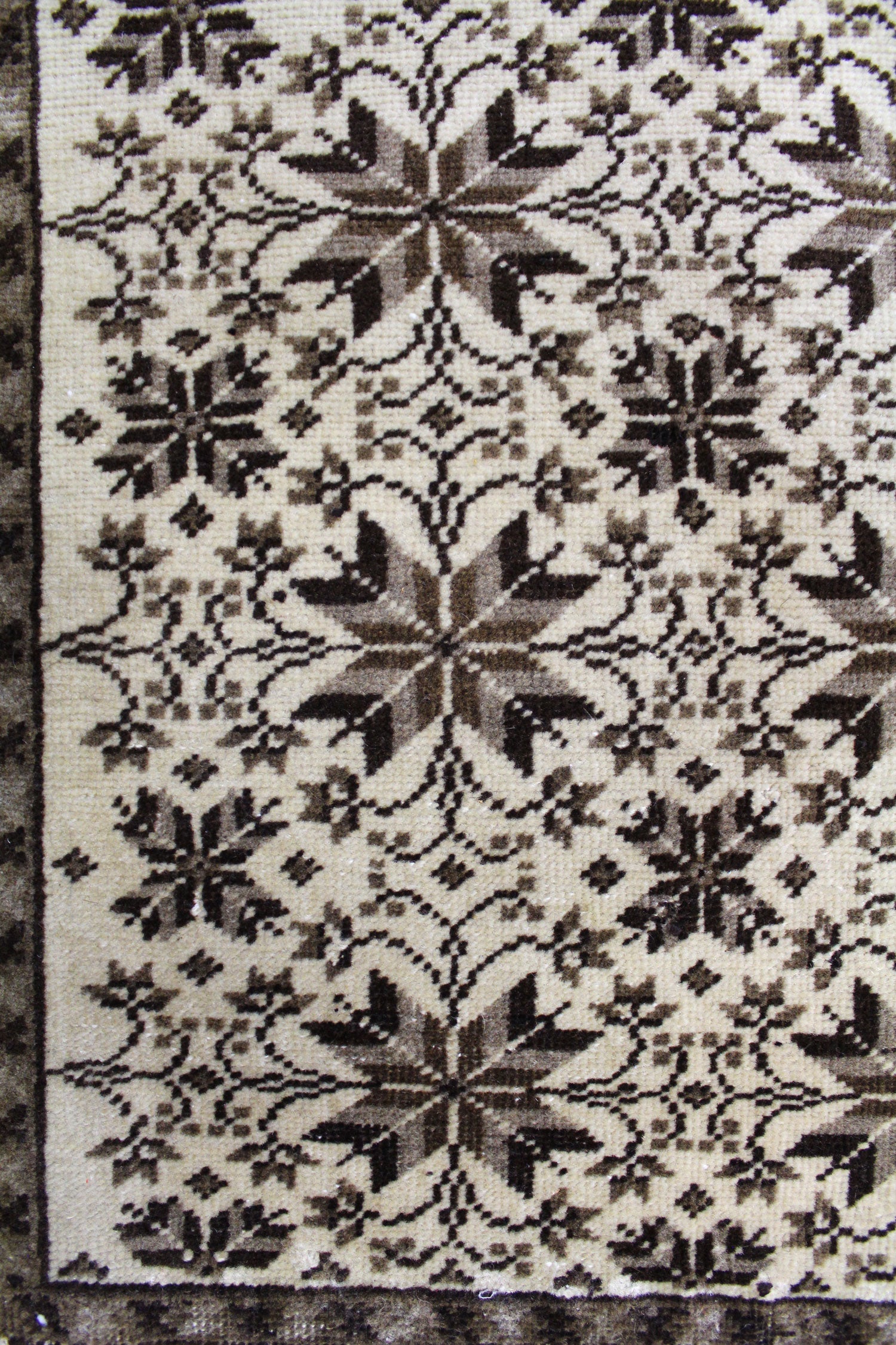 Vintage Anatolian Handwoven Tribal Rug, J58236