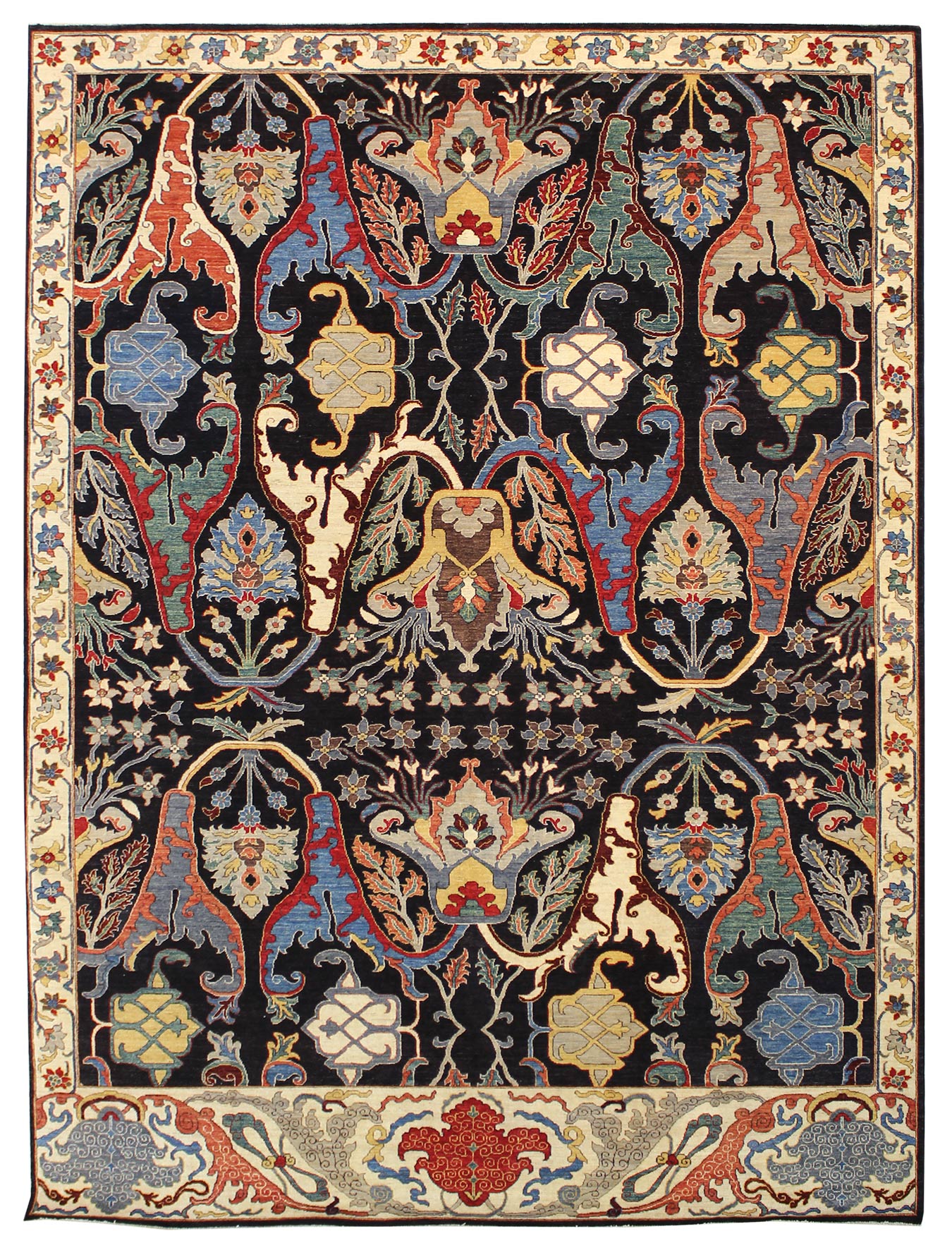 Arabesque Handwoven Tribal Rug | Landry & Arcari