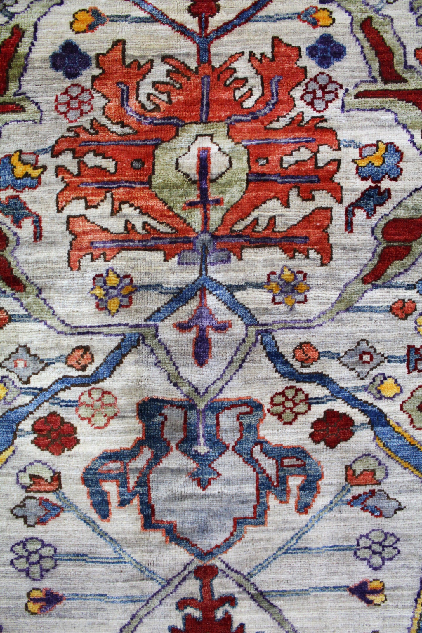 Arabesque Handwoven Tribal Rug, J57605