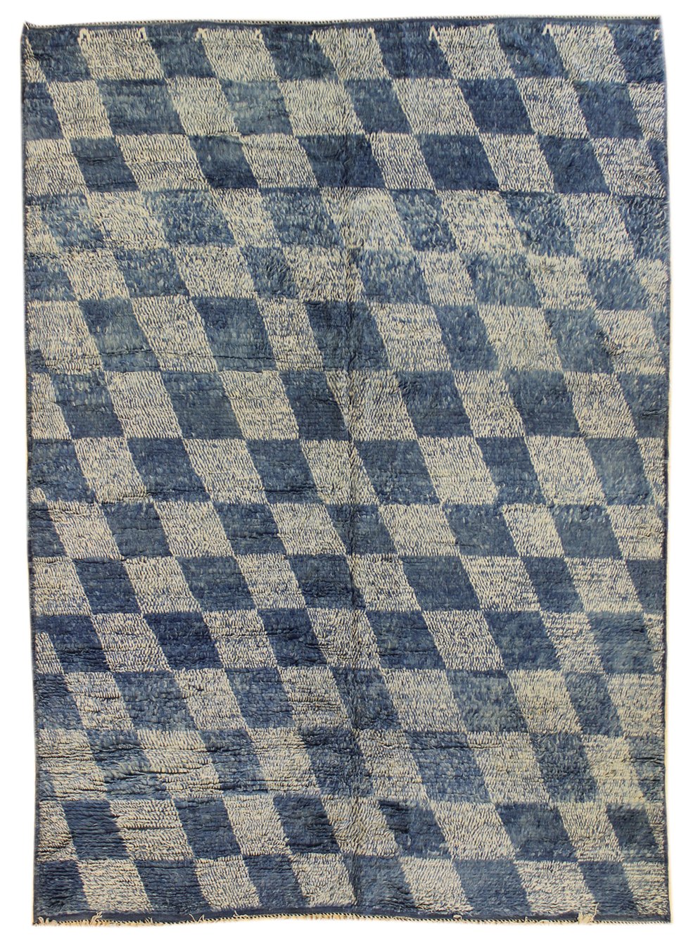 Beni Ouraine Handwoven Tribal Rug