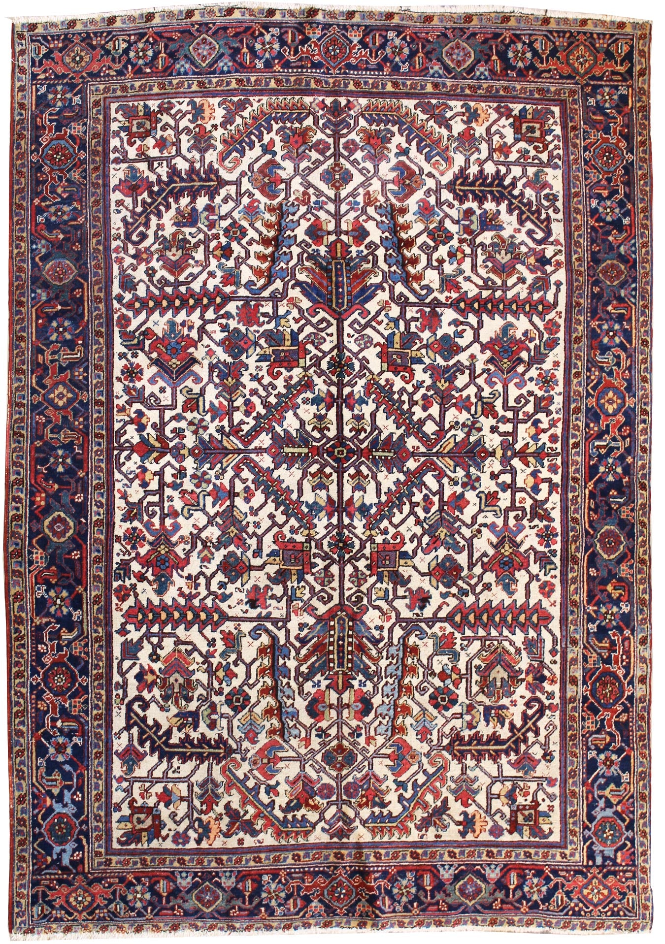 Hingol Rug Antique Heriz Handwoven Tribal Rug | Landry & Arcari – Landry & Arcari ...