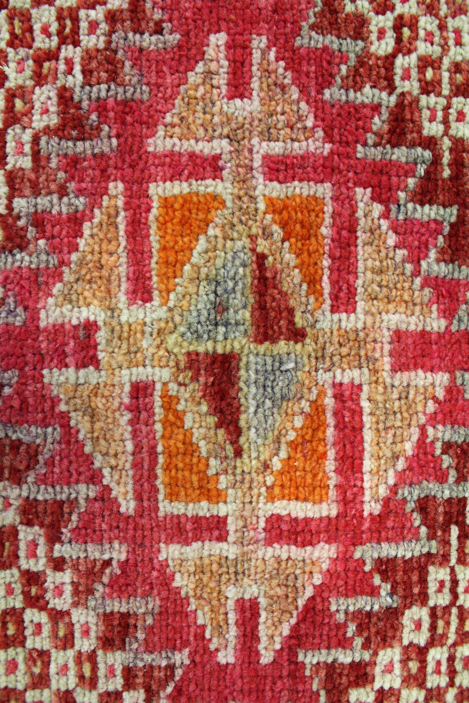 Vintage Herki Handwoven Tribal Rug, J58205