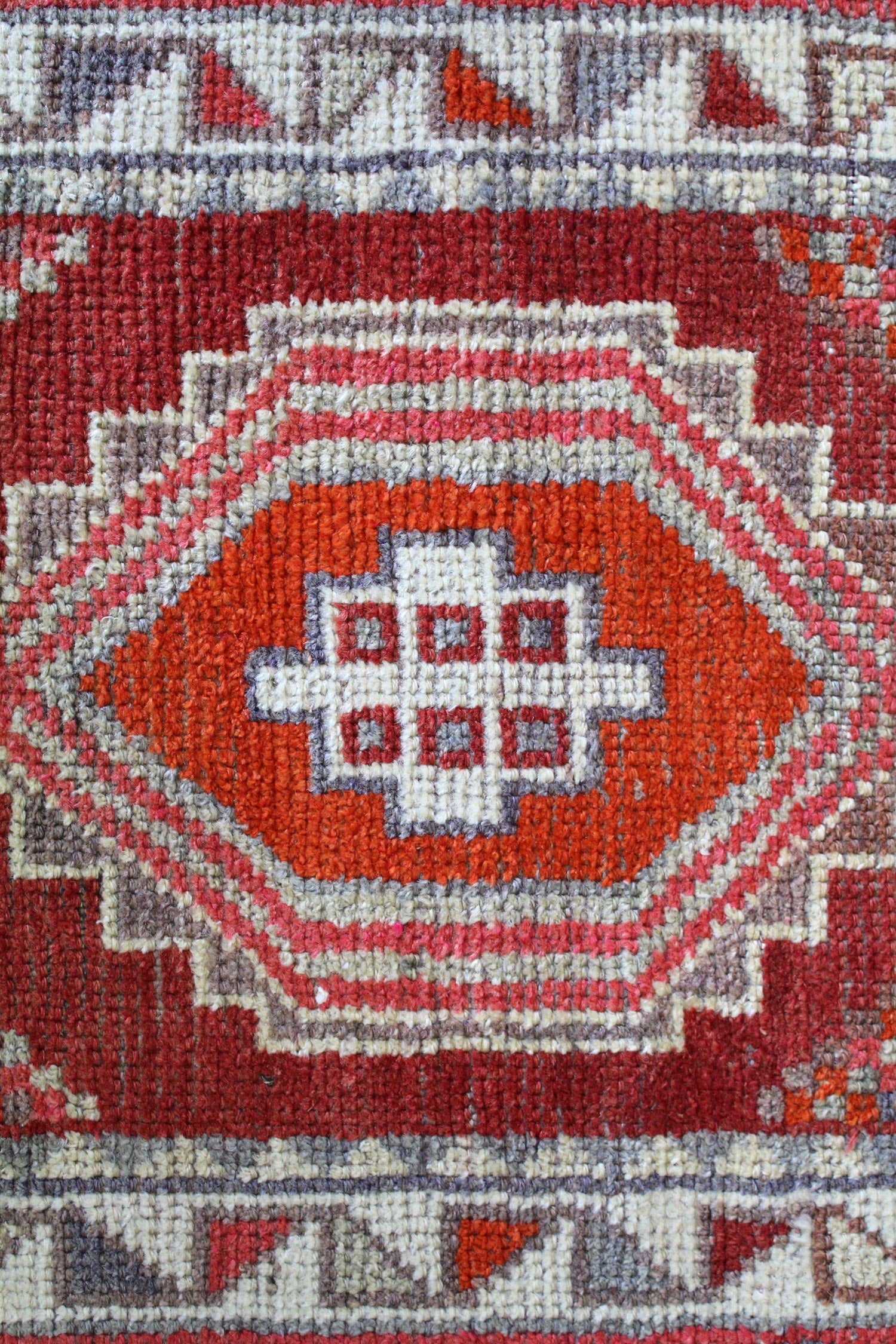 Vintage Herki Handwoven Tribal Rug, J59010