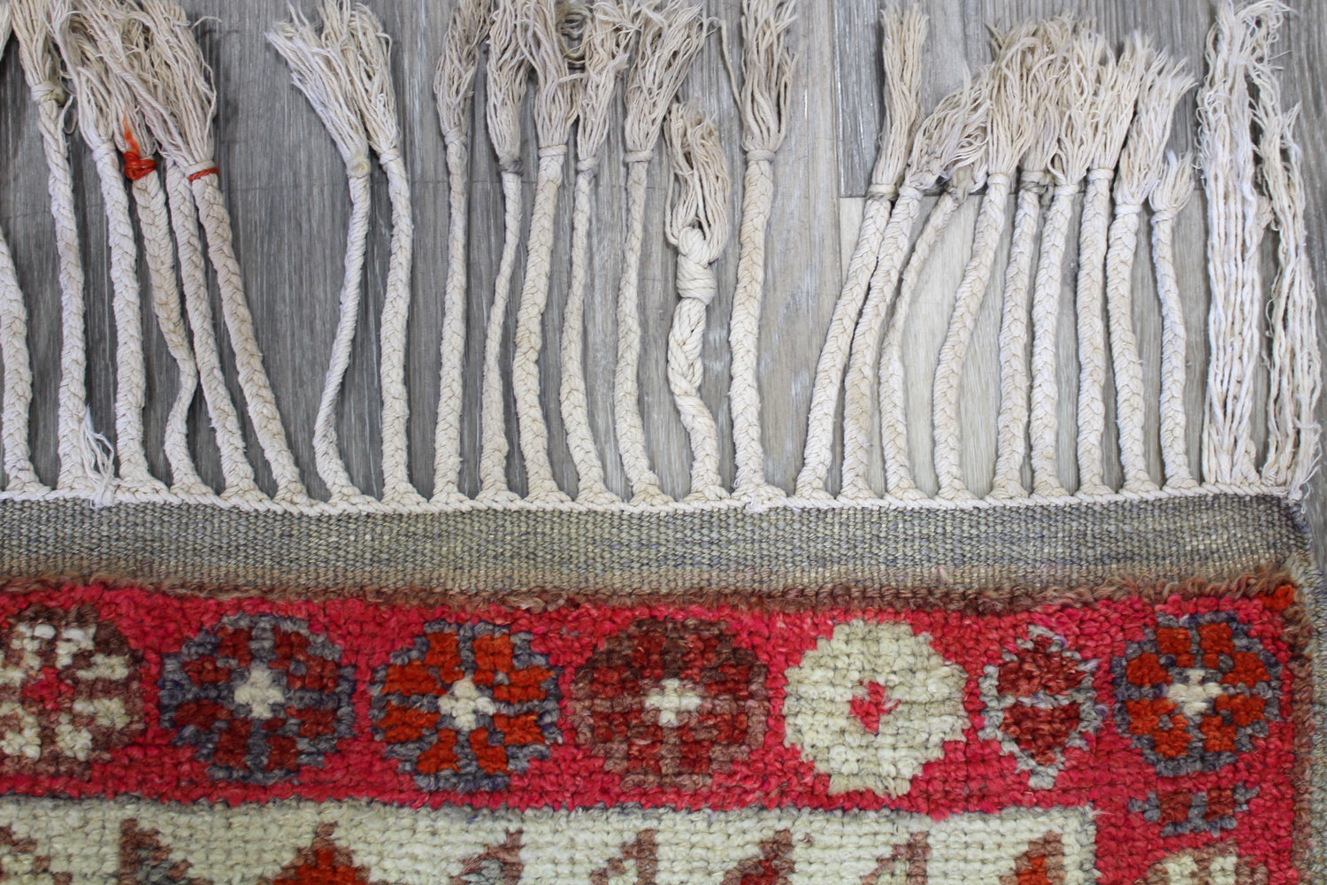 Vintage Herki Handwoven Tribal Rug, J59010