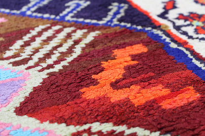 Vintage Herki Handwoven Tribal Rug, J59017