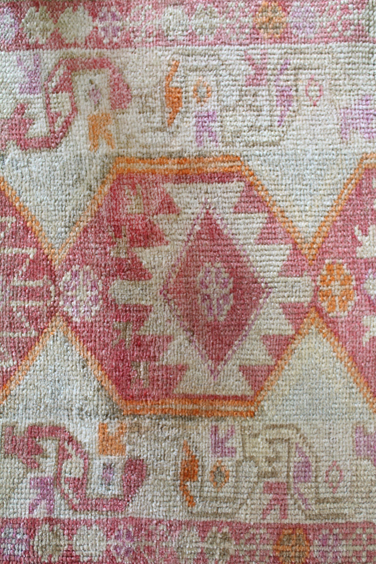 Vintage Herki Handwoven Tribal Rug, J59044