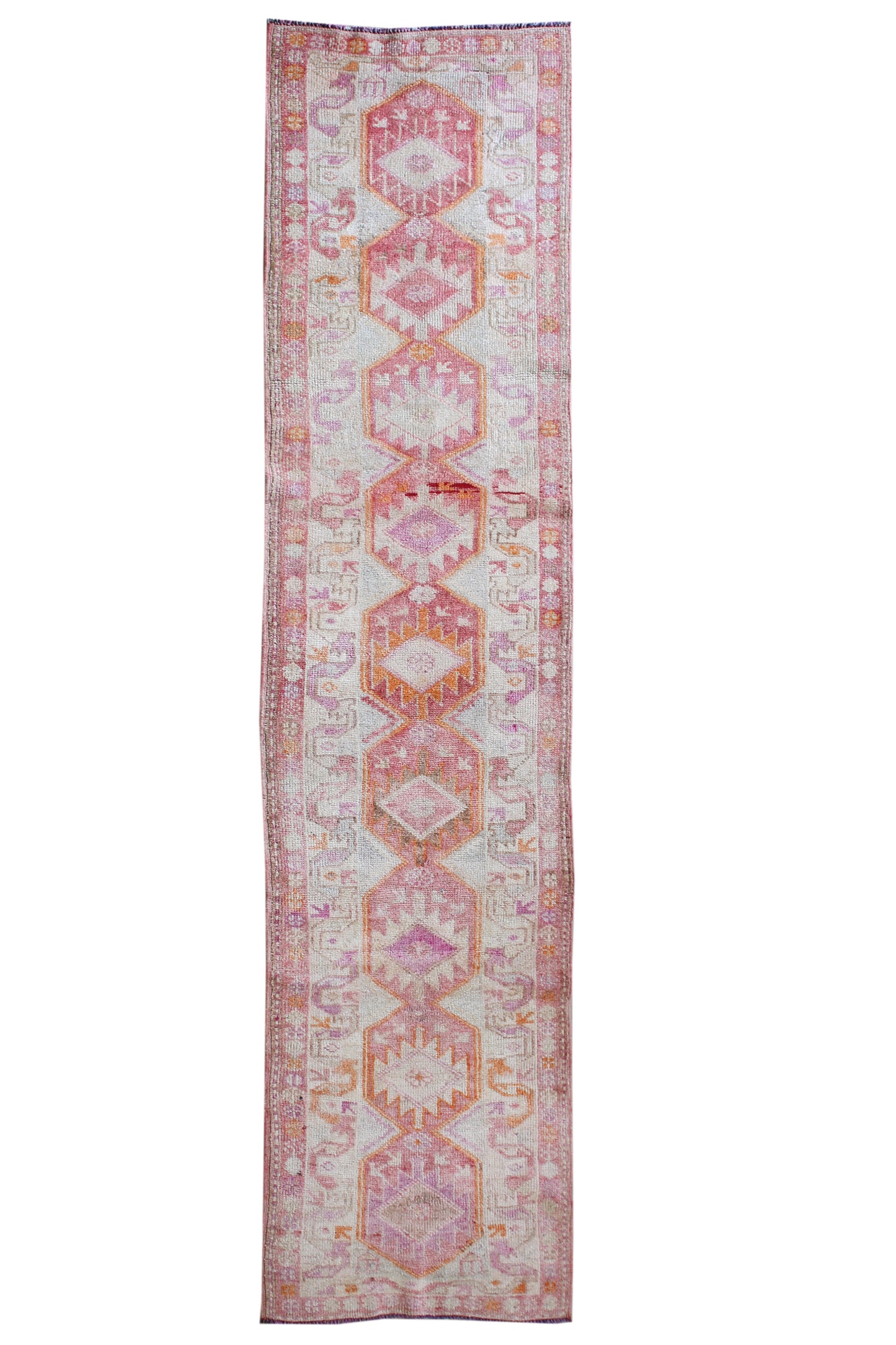 Vintage Herki Handwoven Tribal Rug