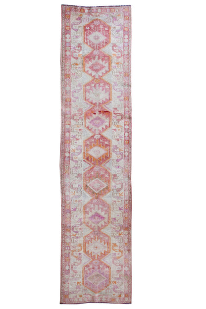 Vintage Herki Handwoven Tribal Rug