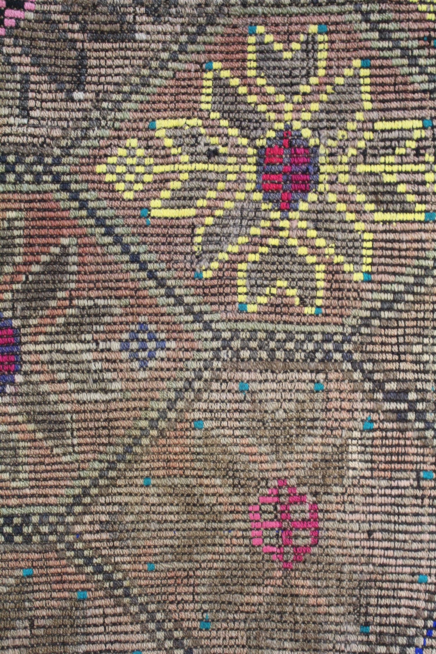 Vintage Jijim Handwoven Tribal Rug, J59068