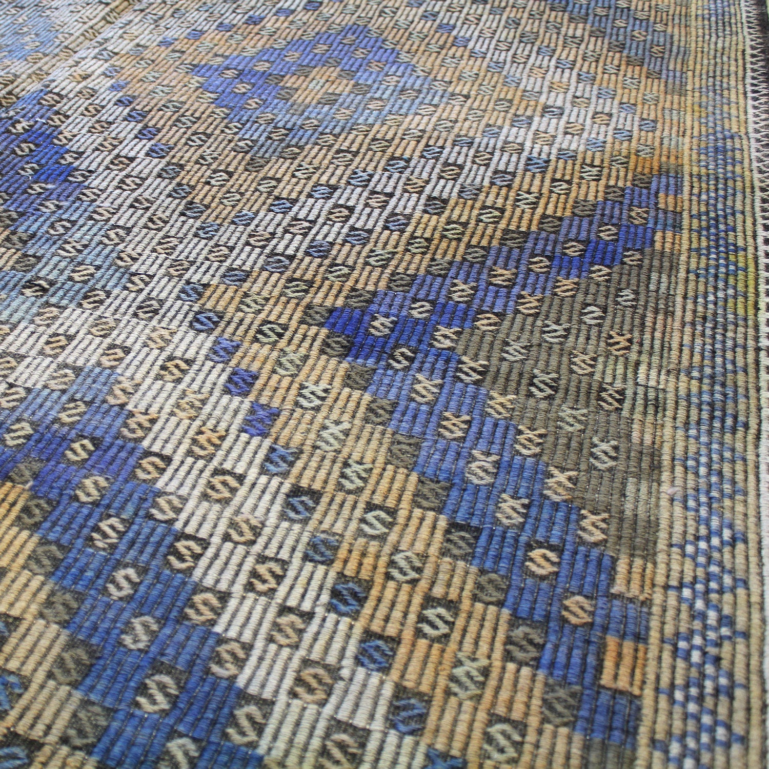 Vintage Jijim Handwoven Tribal Rug, J59073