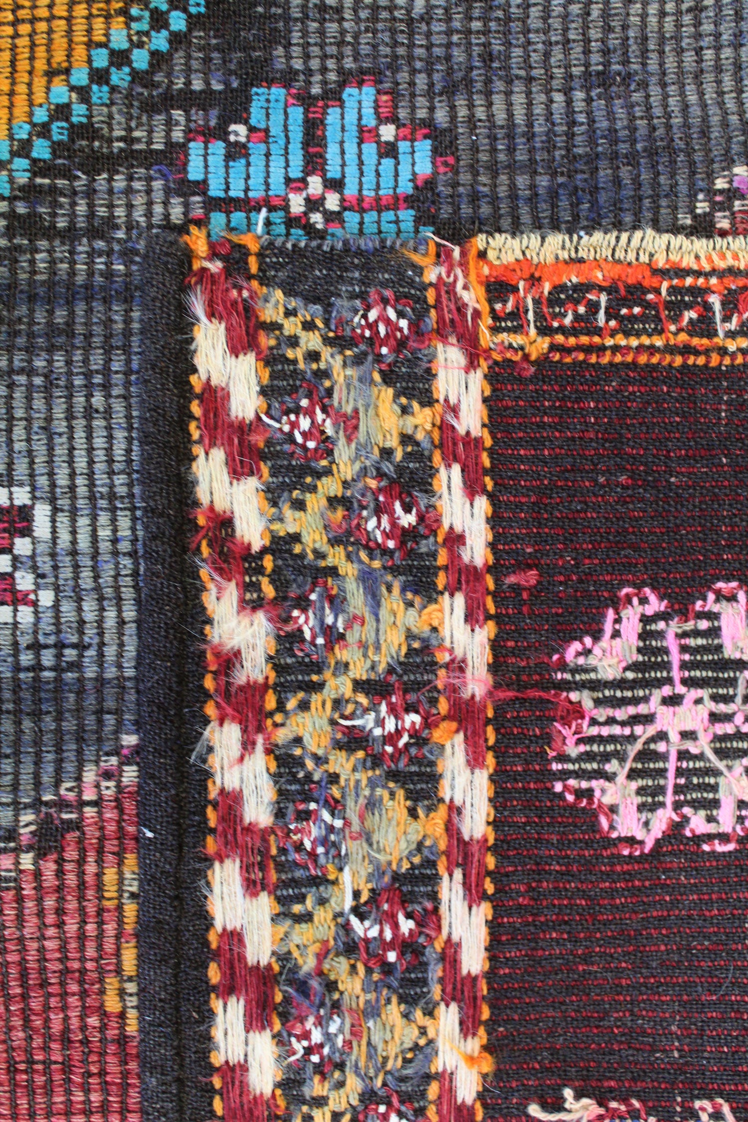Vintage Jijim Handwoven Tribal Rug, J59076