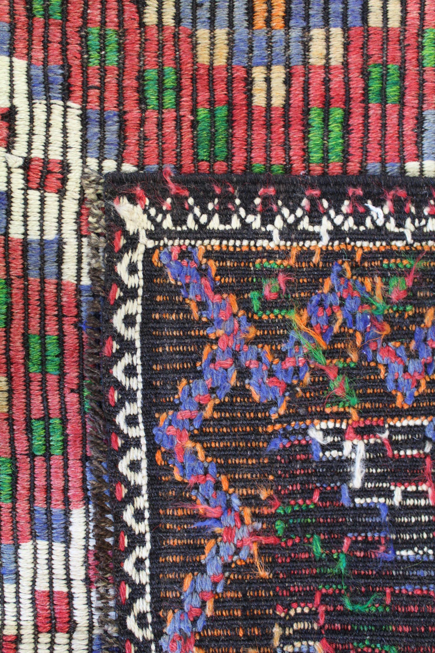 Vintage Jijim Handwoven Tribal Rug, J59080