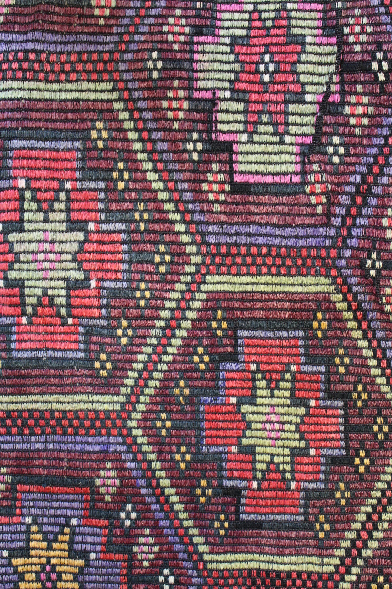 Vintage Jijim Handwoven Tribal Rug, J59098