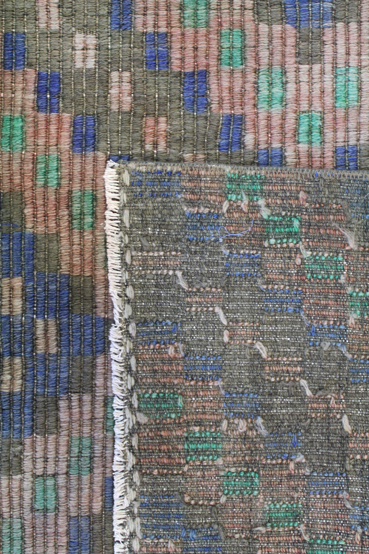 Vintage Jijim Handwoven Tribal Rug, J59120