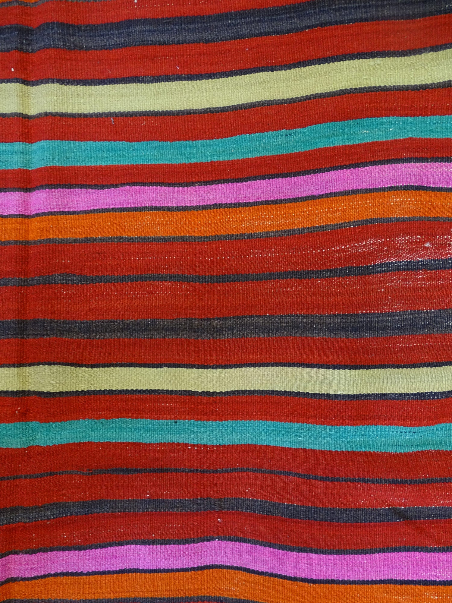 Vintage Jijim Handwoven Tribal Rug, J59468