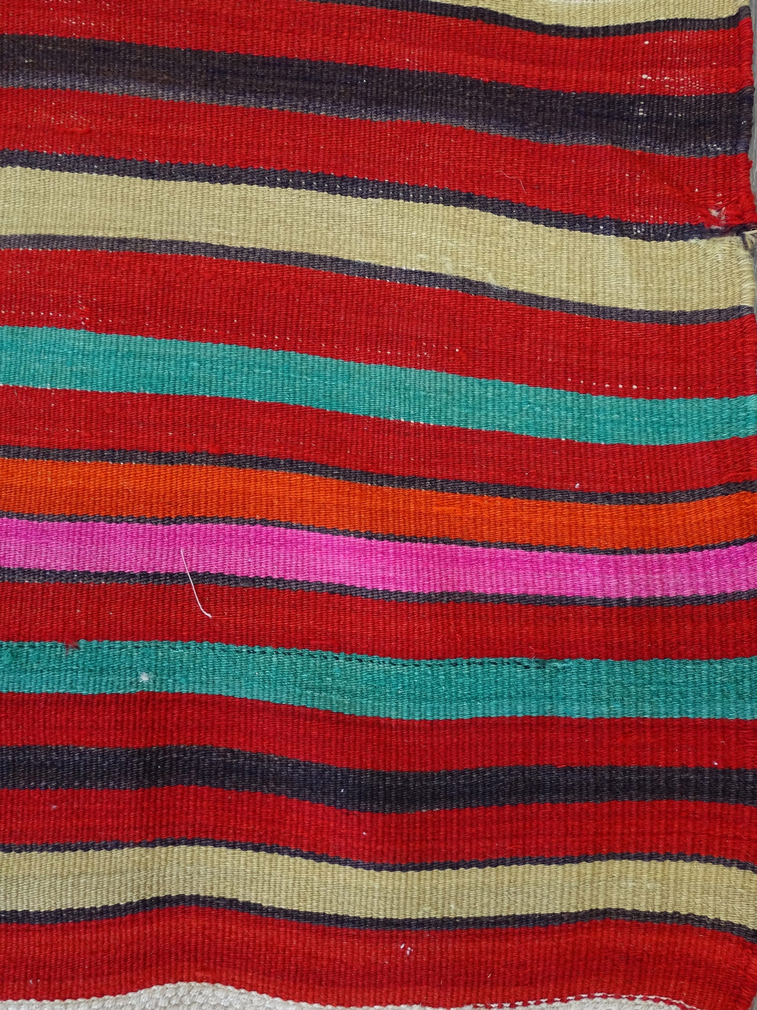 Vintage Jijim Handwoven Tribal Rug, J59468
