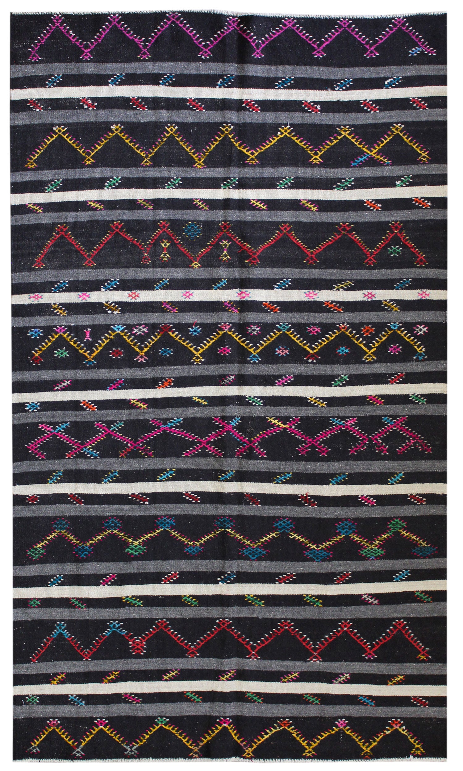 Vintage Kil Kilim Handwoven Tribal Rug