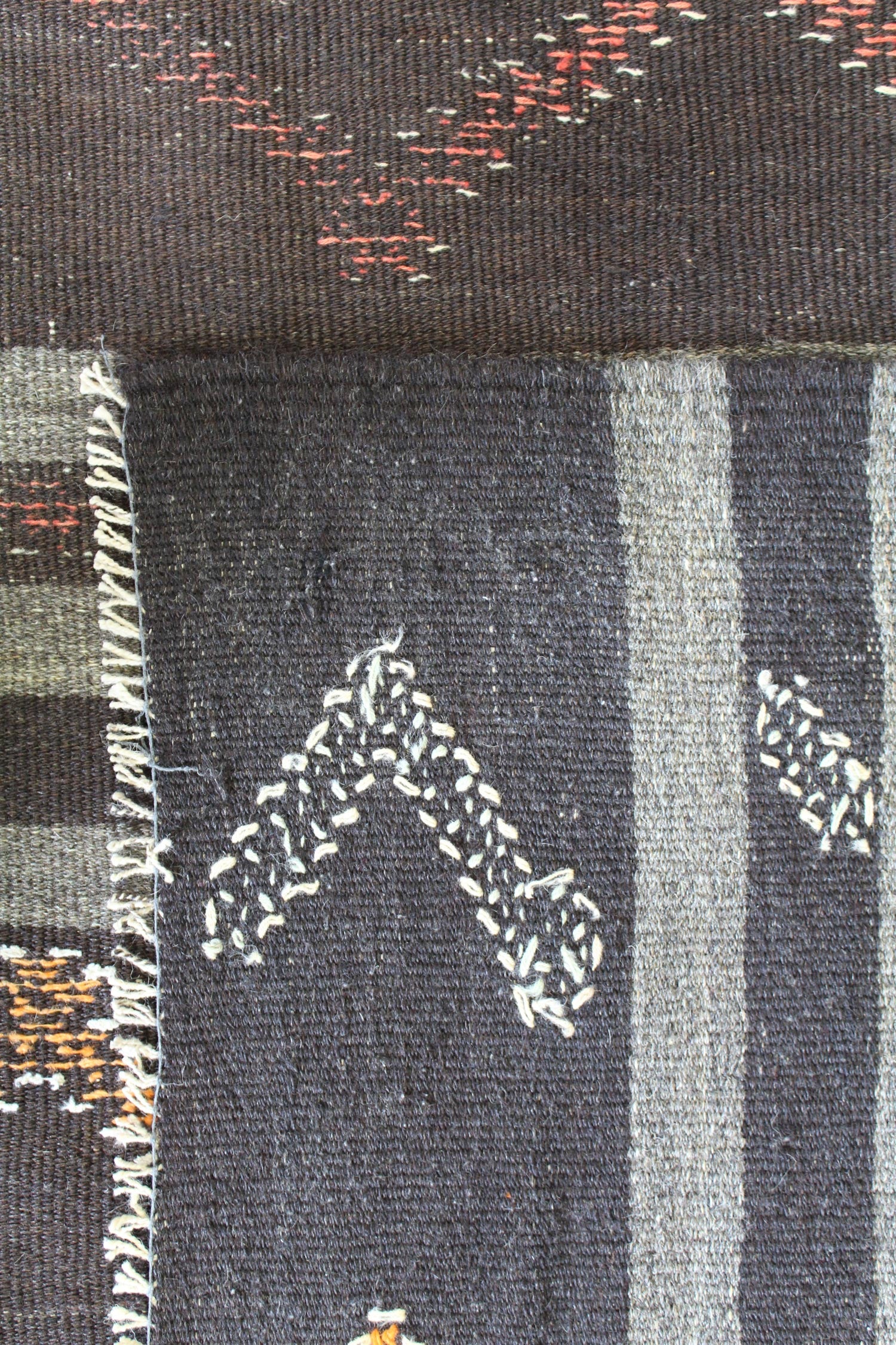 Vintage Kil Kilim Handwoven Tribal Rug, J59110