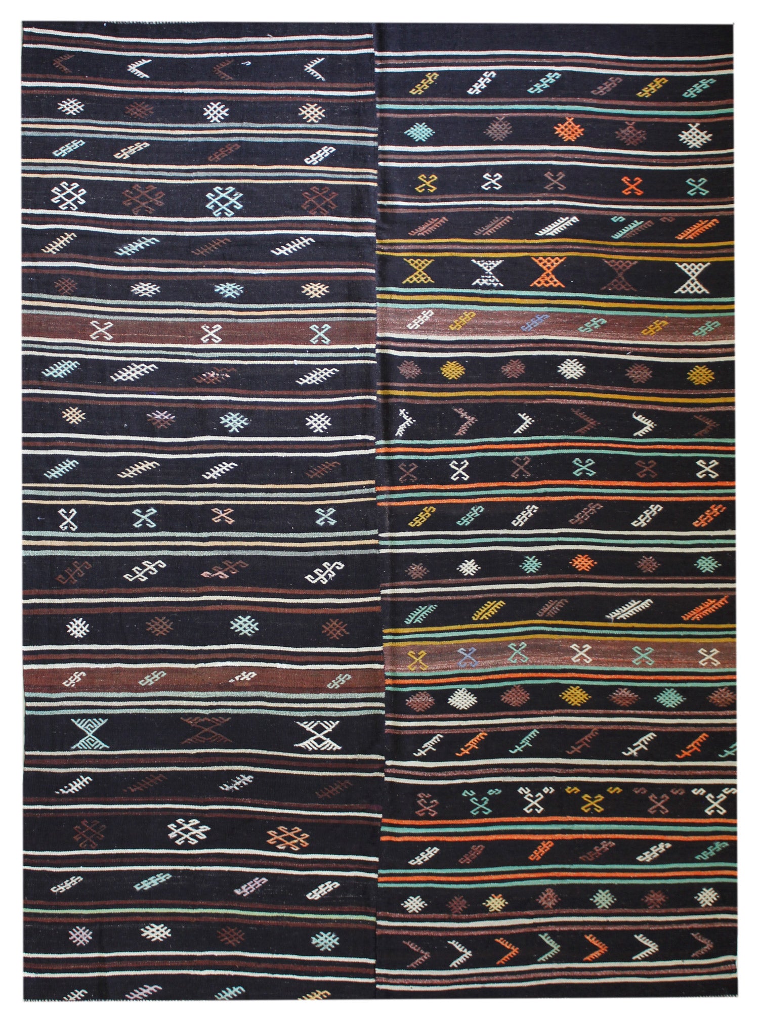 Vintage Kil Kilim Handwoven Tribal Rug