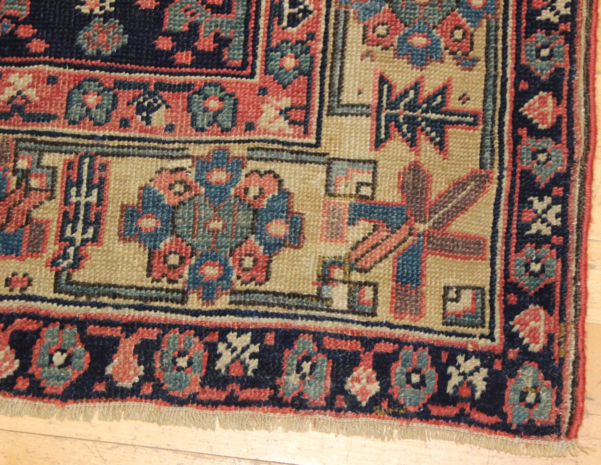 Antique N.W. Persian Handwoven Tribal Rug, JF7049