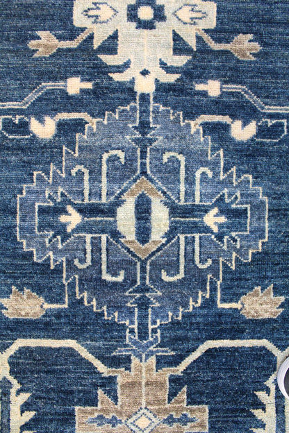 Oushak Handwoven Tribal Rug, J57829