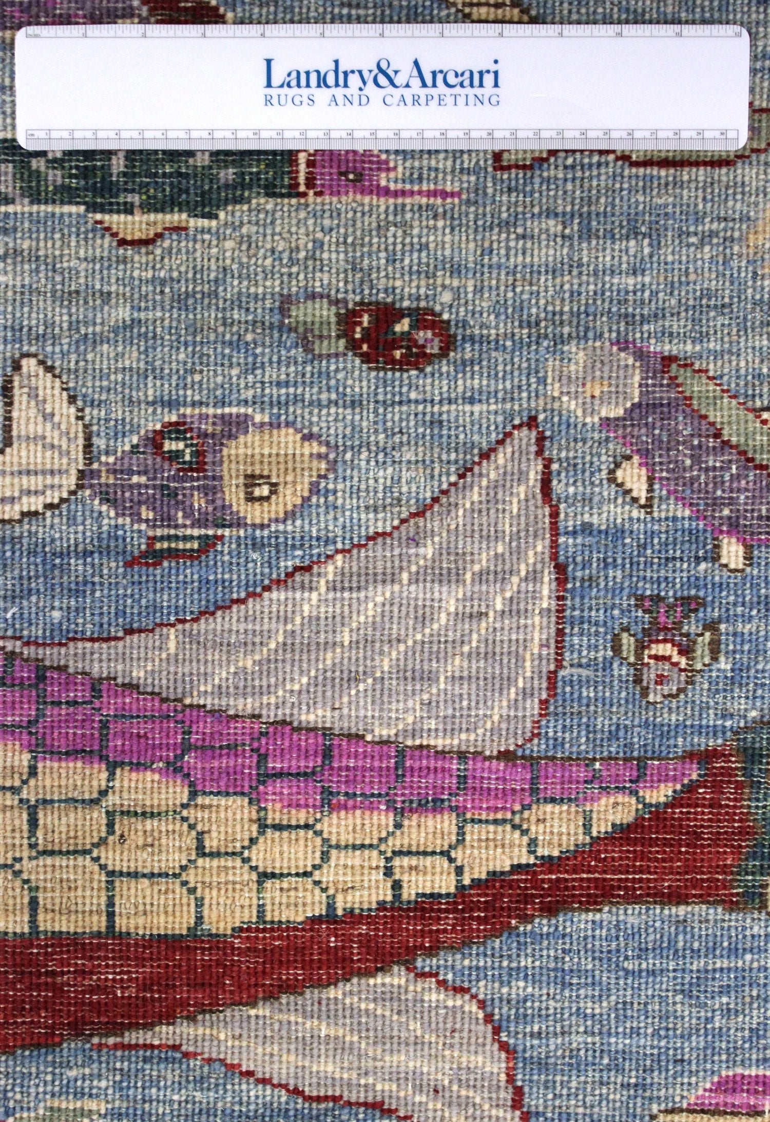 Big Fish Handwoven Contemporary Rug, J69777