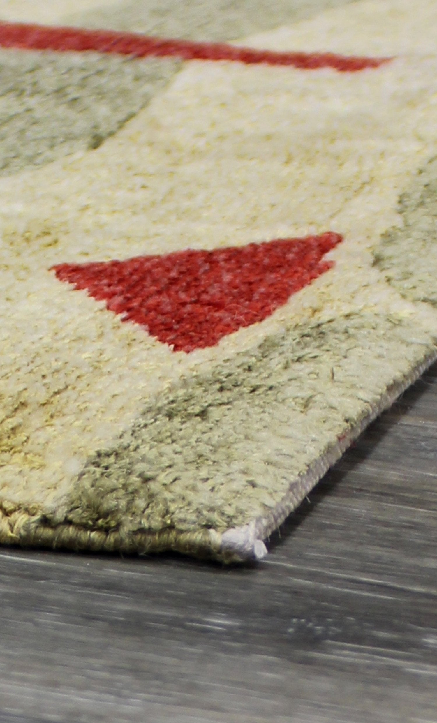 Bold Geometric Handwoven Contemporary Rug | Landry & Arcari