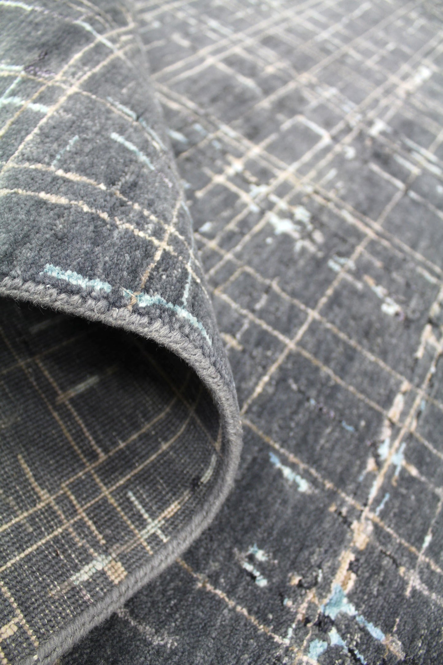 Bubble Chamber Handwoven Contemporary Rug, J62869