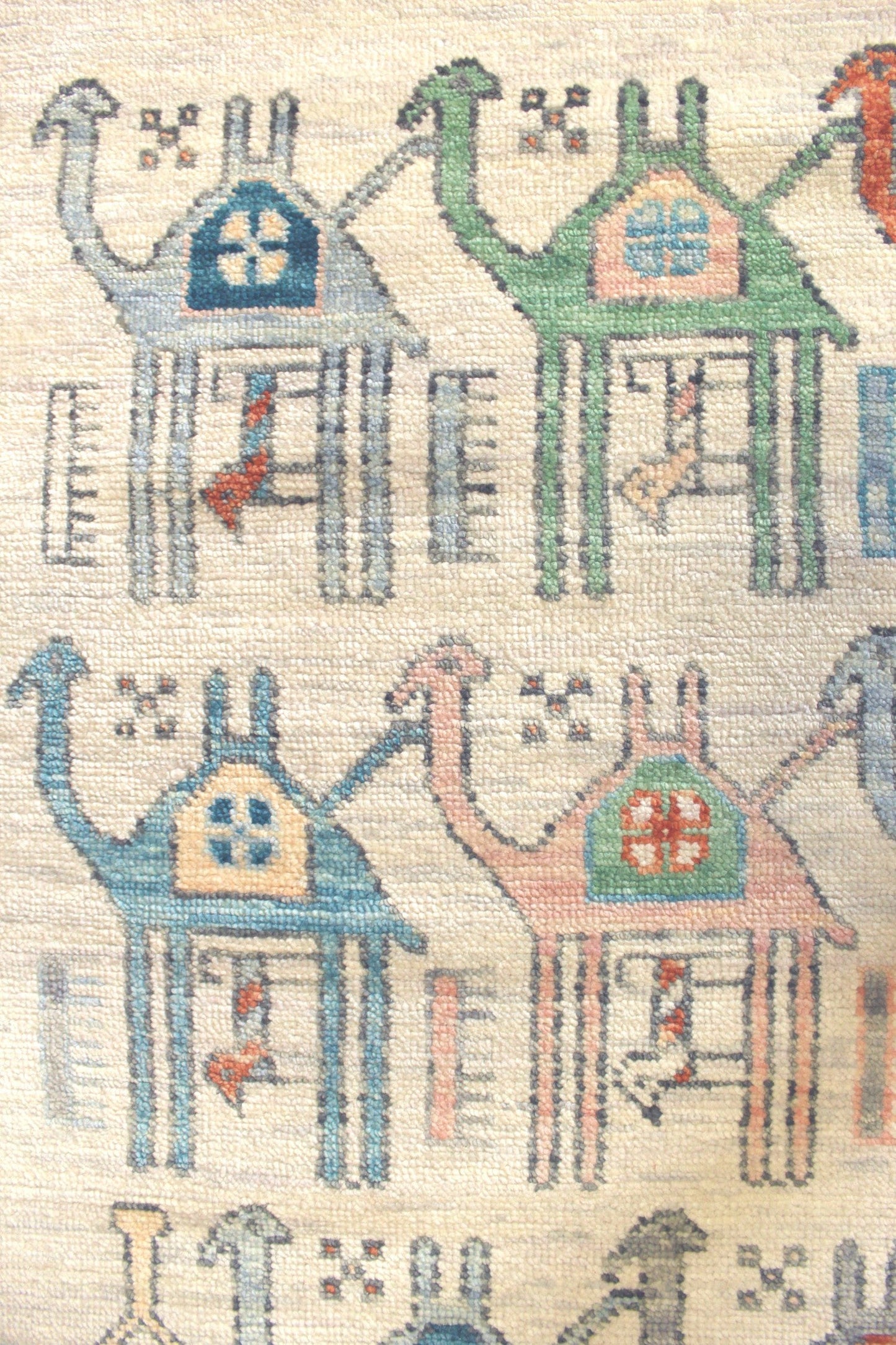 Camels Handwoven Contemporary Rug, J69911