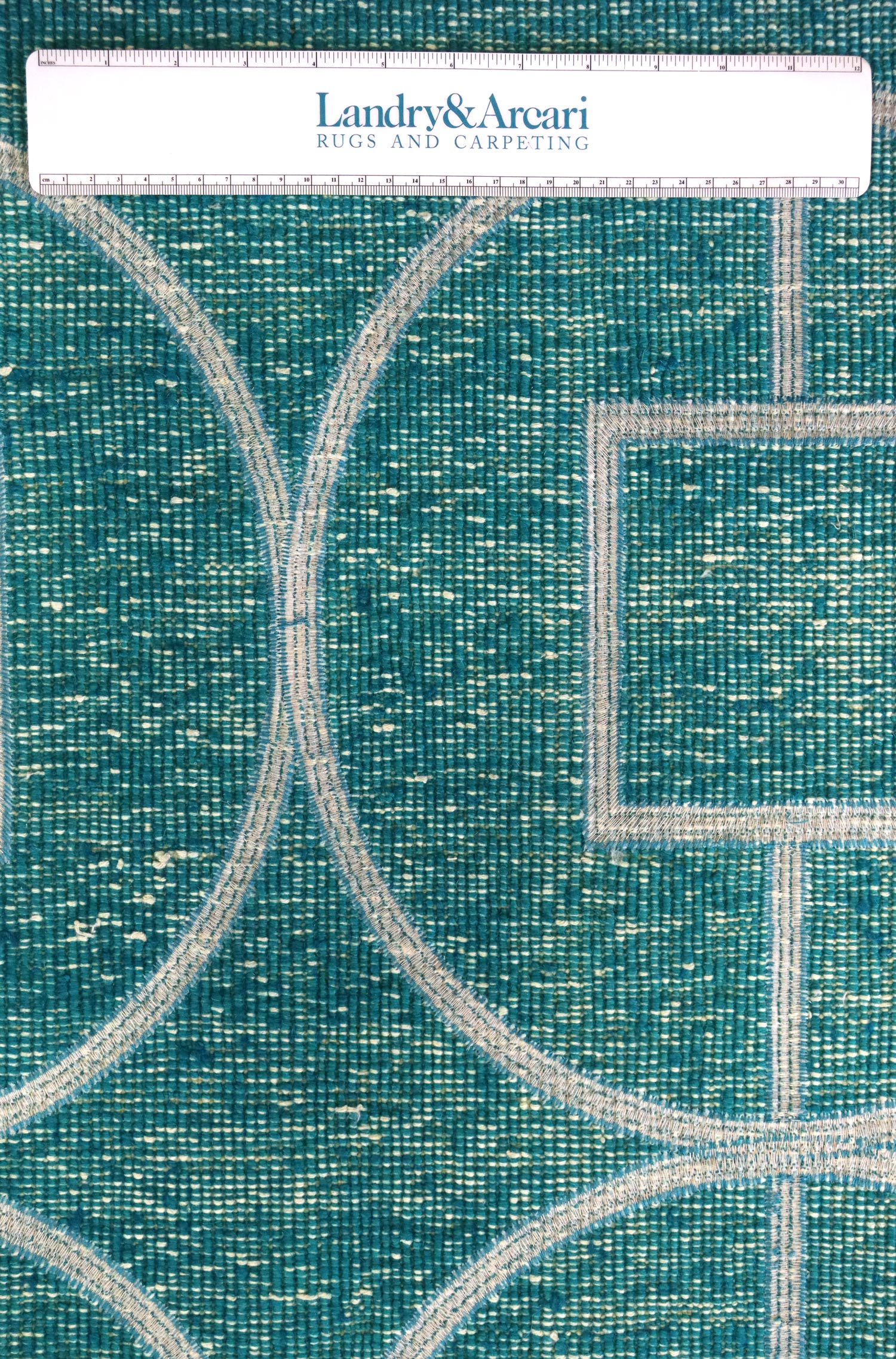 Vintage Embroidered Overdye Handwoven Contemporary Rug Landry & Arcari