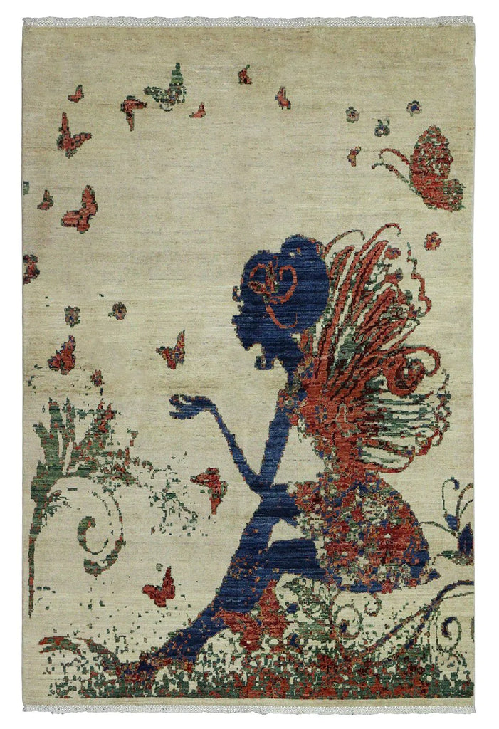 Fairy Tale Handwoven Contemporary Rug | Landry & Arcari