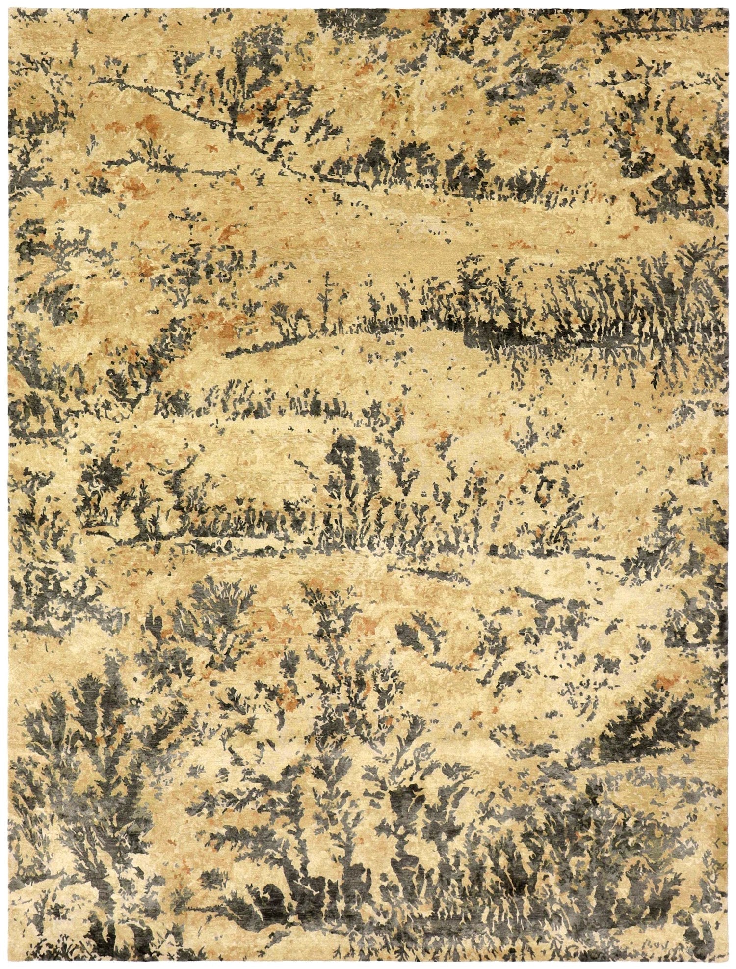 Fossil Handwoven Contemporary Rug