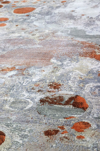 Golgi Handwoven Contemporary Rug, J65675