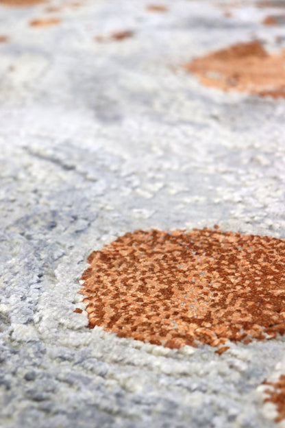 Golgi Handwoven Contemporary Rug, J65675