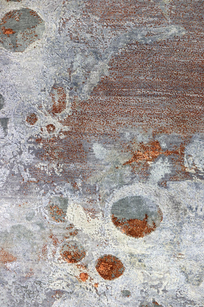 Golgi Handwoven Contemporary Rug, J65675