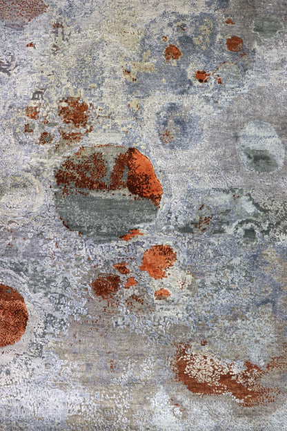 Golgi Handwoven Contemporary Rug, J65675