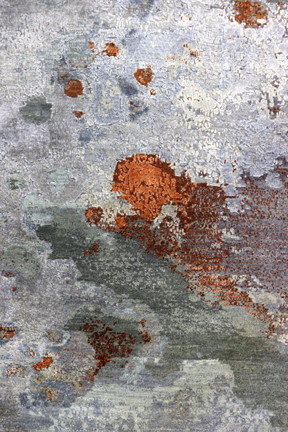 Golgi Handwoven Contemporary Rug, J65675