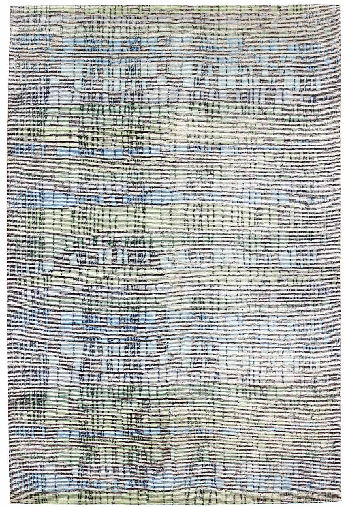 Ikat Handwoven Contemporary Rug