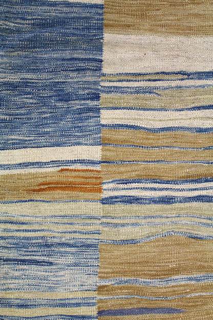 Modern Kilim Handwoven Contemporary Rug, J63198