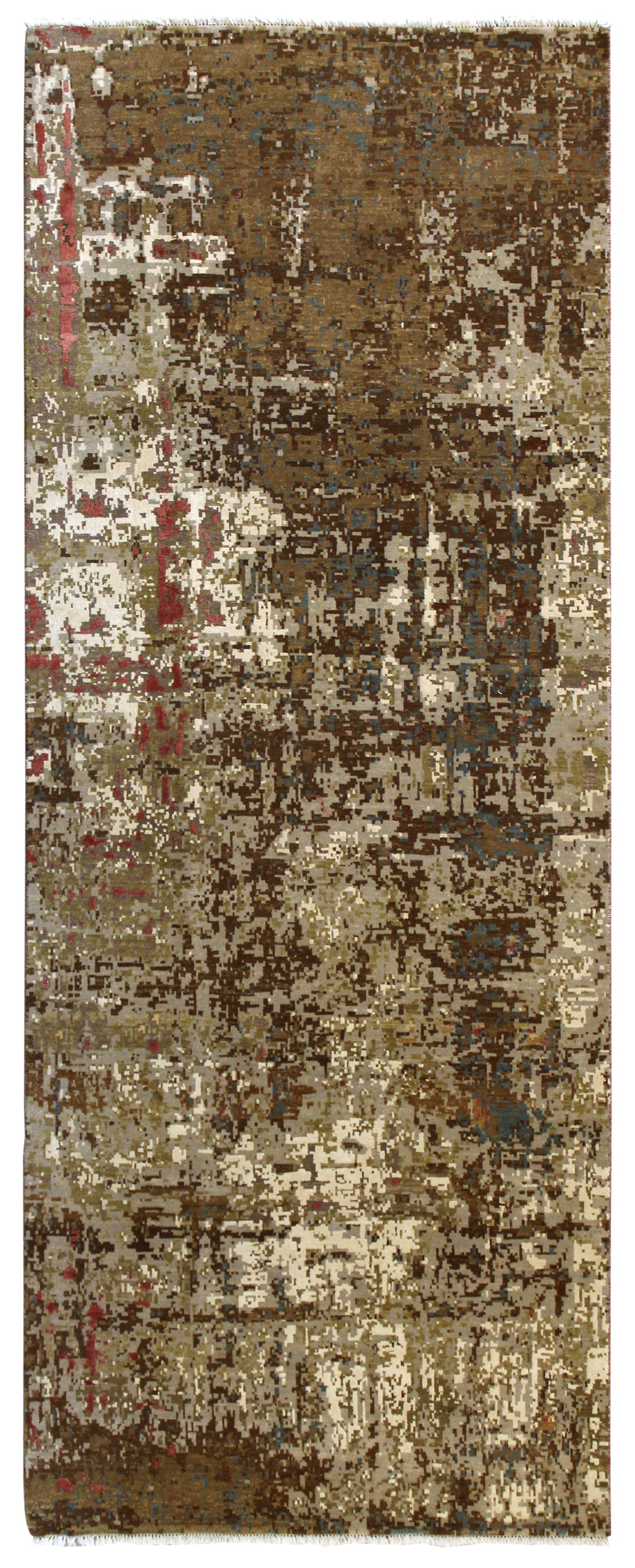 Patinated LookContemporary Rug