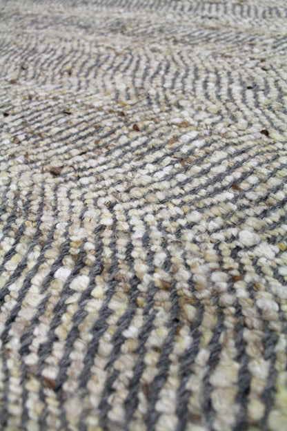 Rustic Diagonal Handwoven Contemporary Rug, J63238