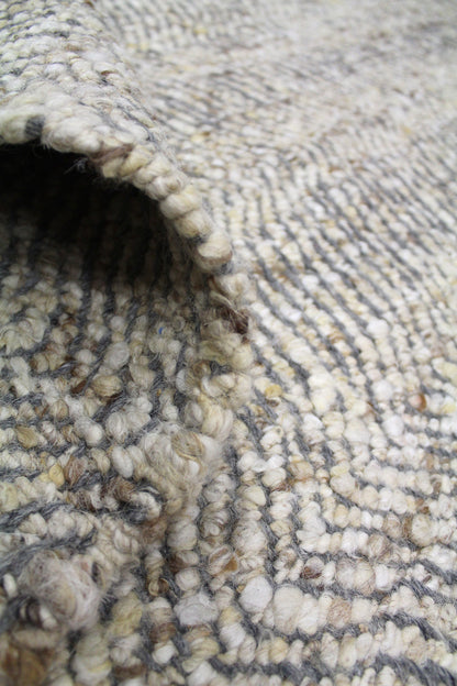 Rustic Diagonal Handwoven Contemporary Rug, J63238