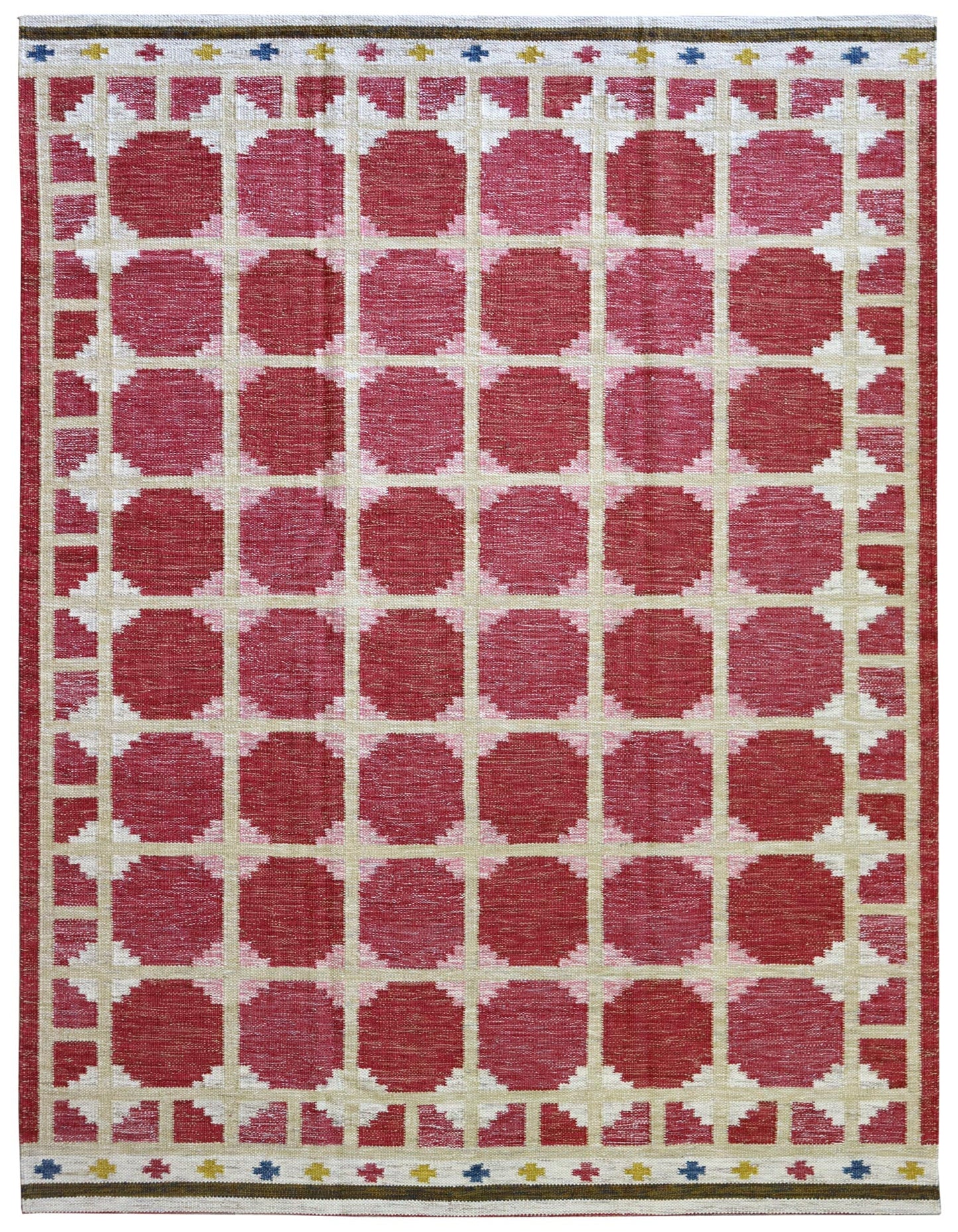 Scandinavian Handwoven Contemporary Rug